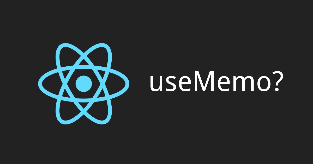 React.useMemo and when you should use it